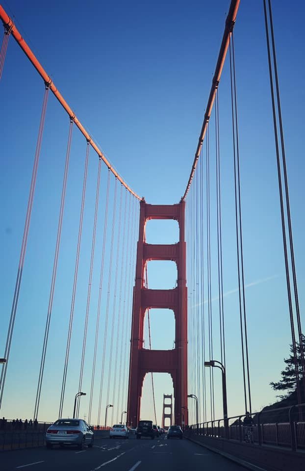  As many times as I’ve seen it, it’s always a thrill to be on or within sight of the Golden Gate Bridge. 