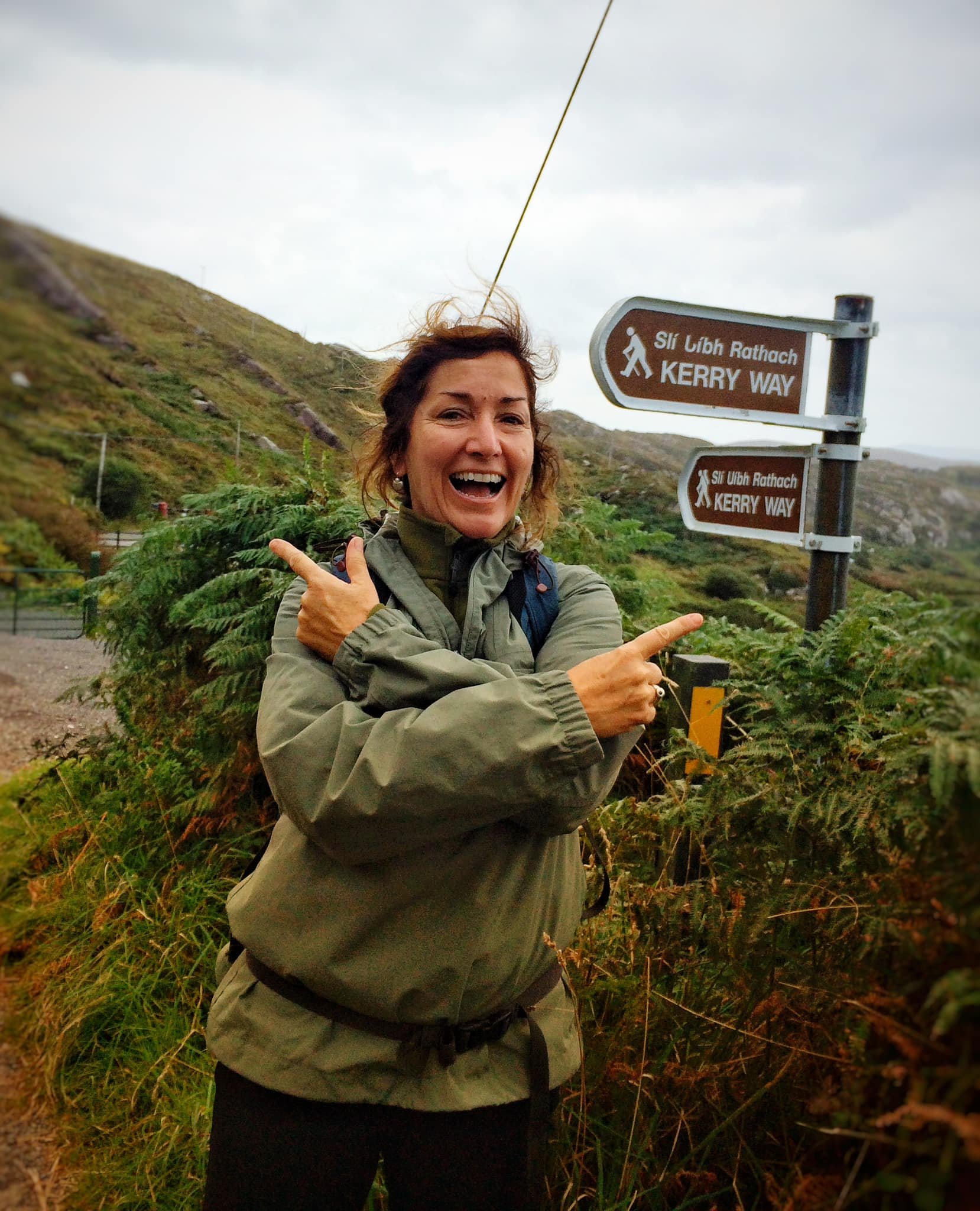  You couldn’t go the wrong way traveling with Barbara. County Kerry, Ireland, 2014. 