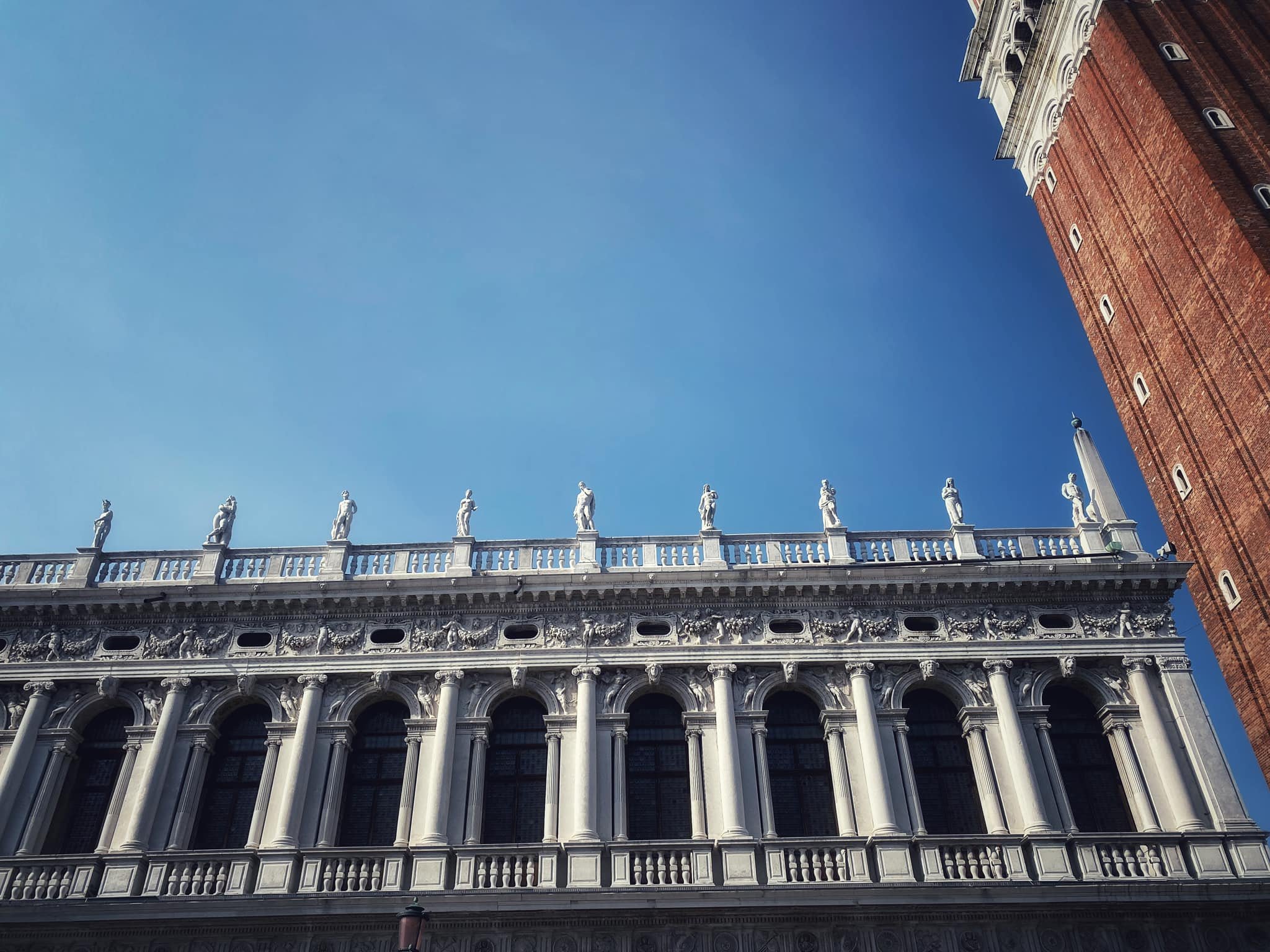  Look up: The city’s famed St. Mark’s Square. 