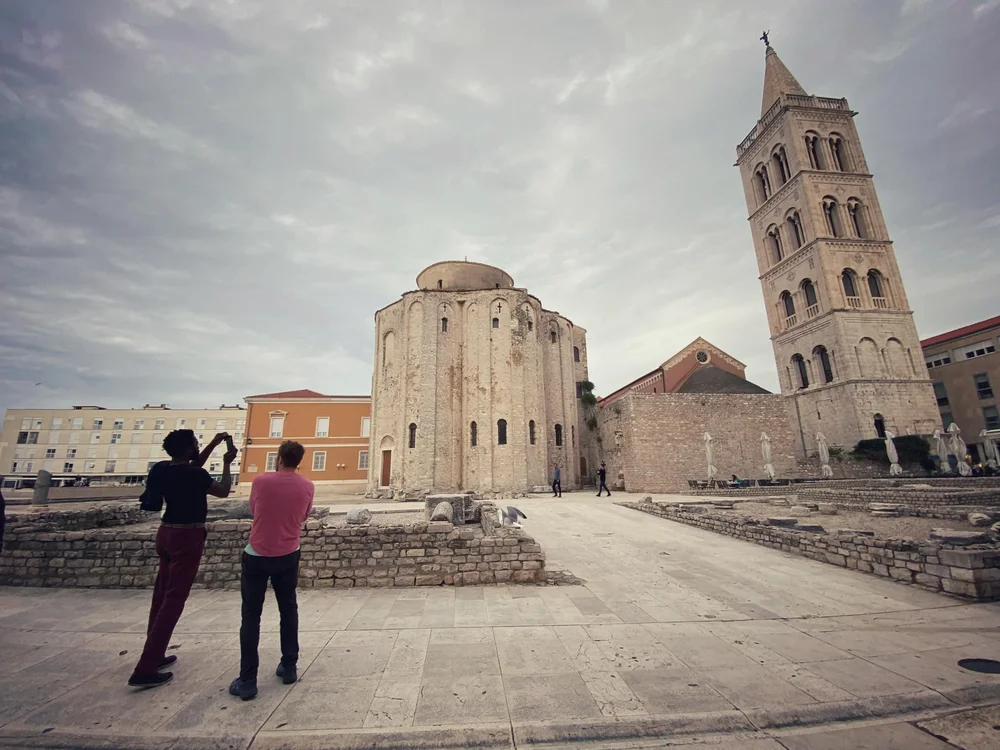  Roman Forum with Christian church. 