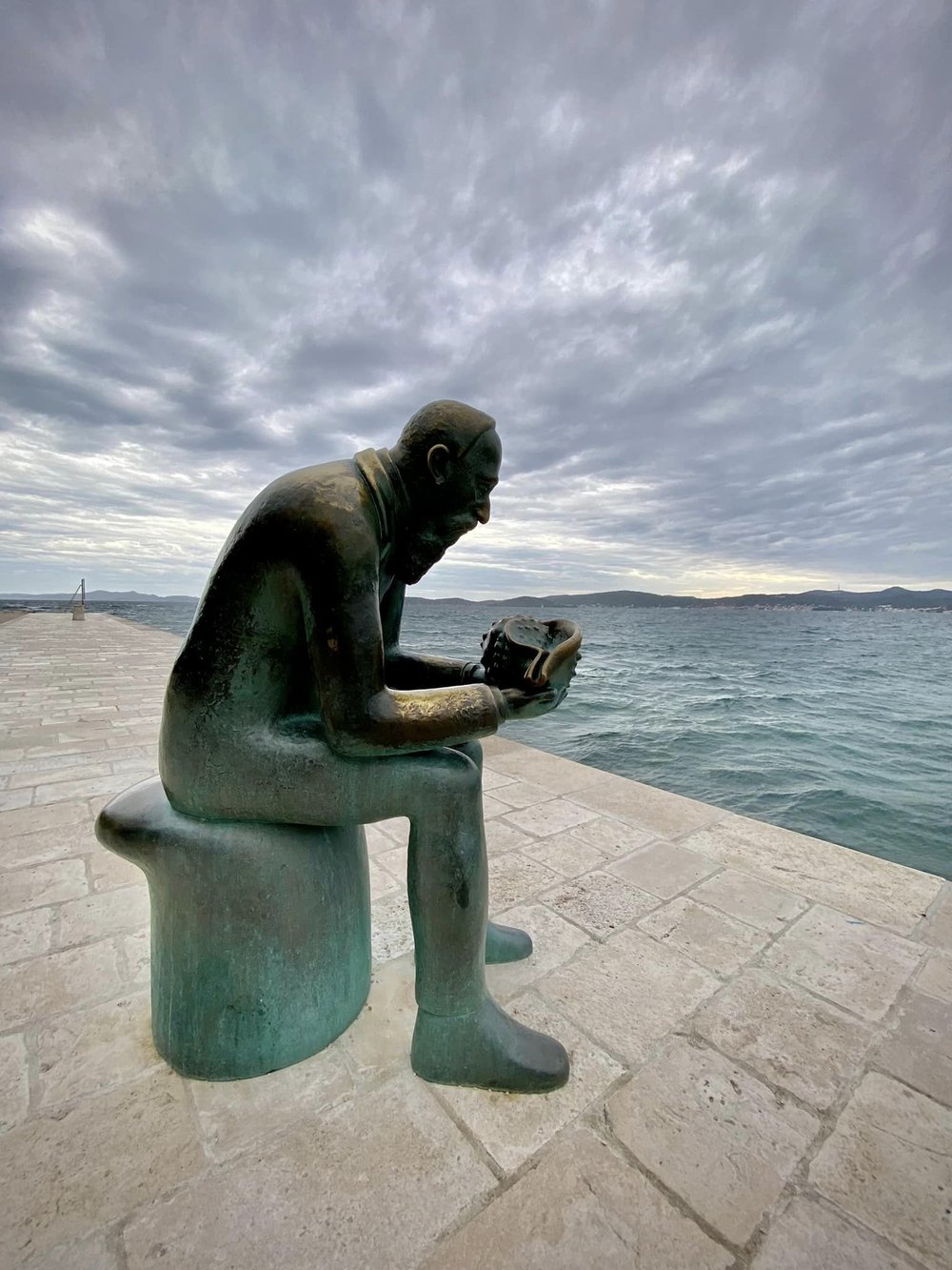  Art on Zadar’s seafront. 