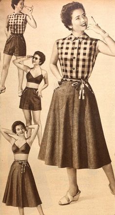 Love these convertible outfits!