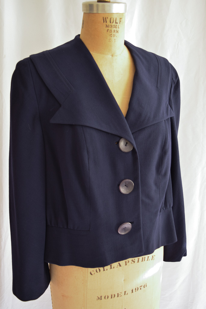 vintage 1940s barbara lee jacket
