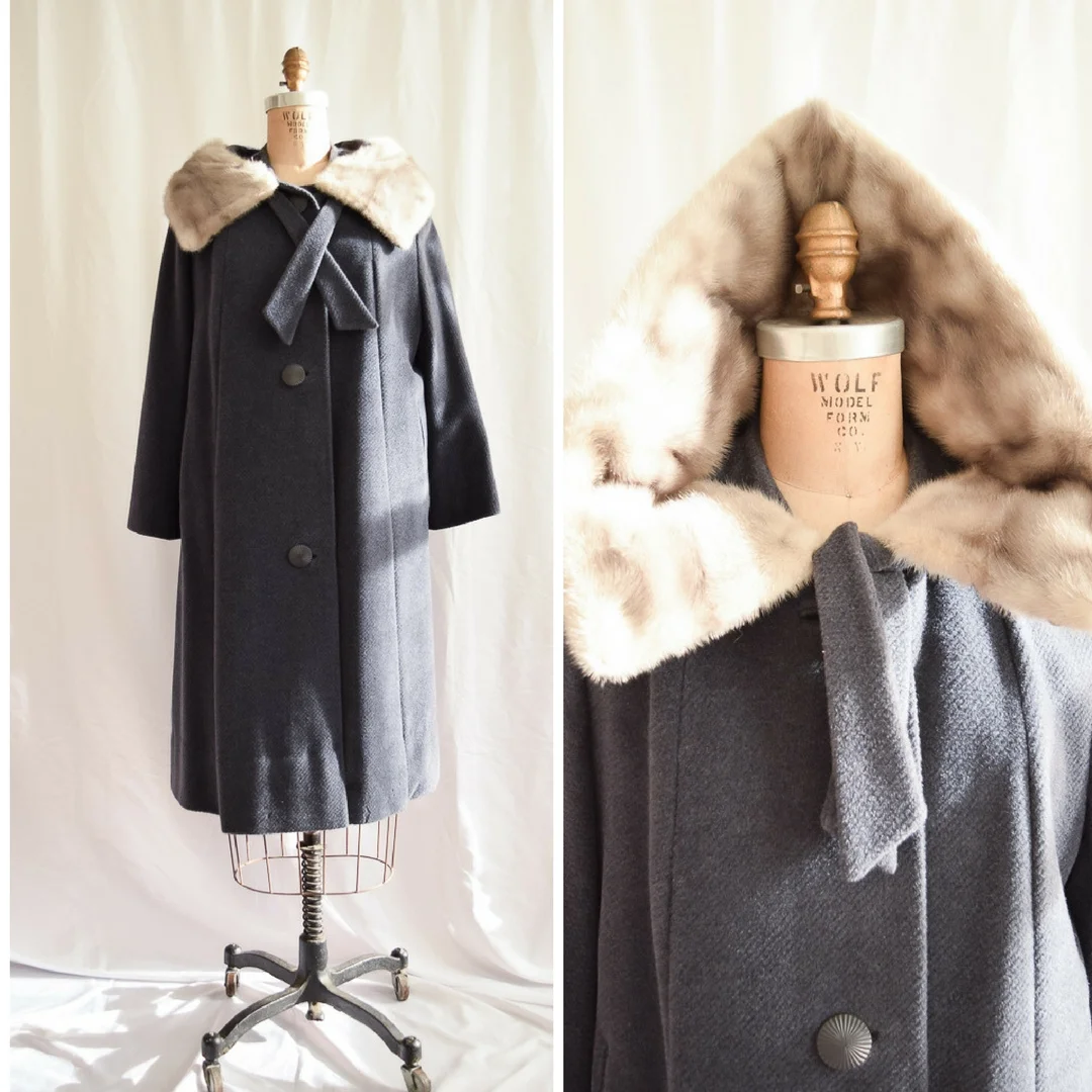 vintage swing coat