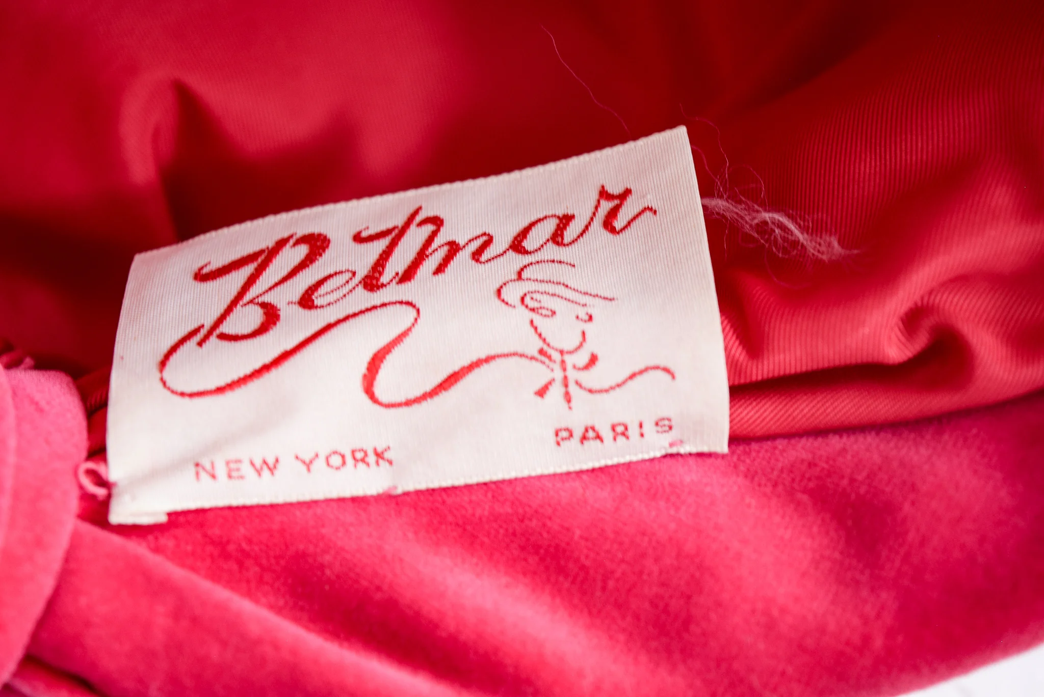 vintage 1960s Betmar velvet turban