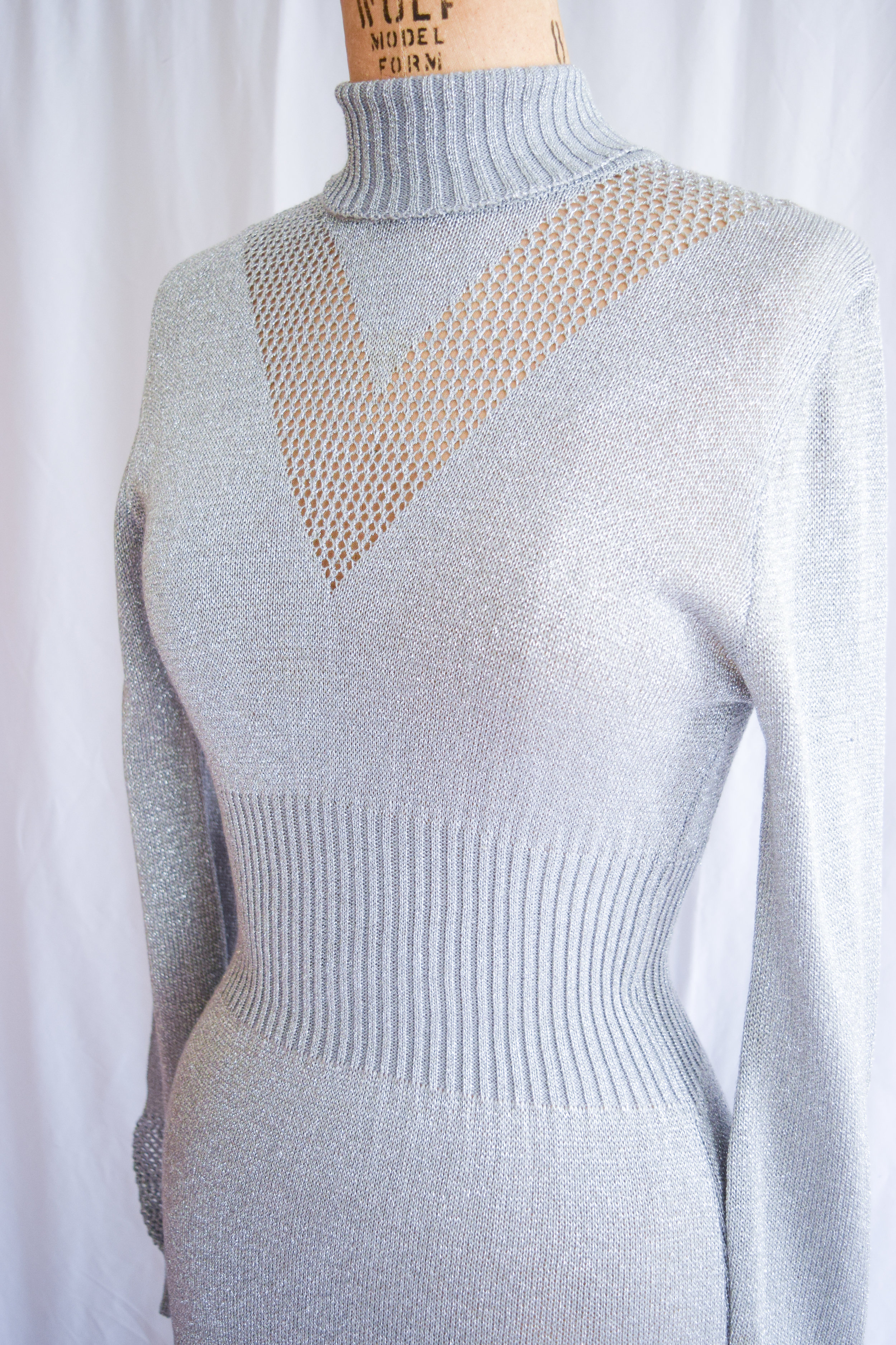 vintage 70s Wenjilli knit dress