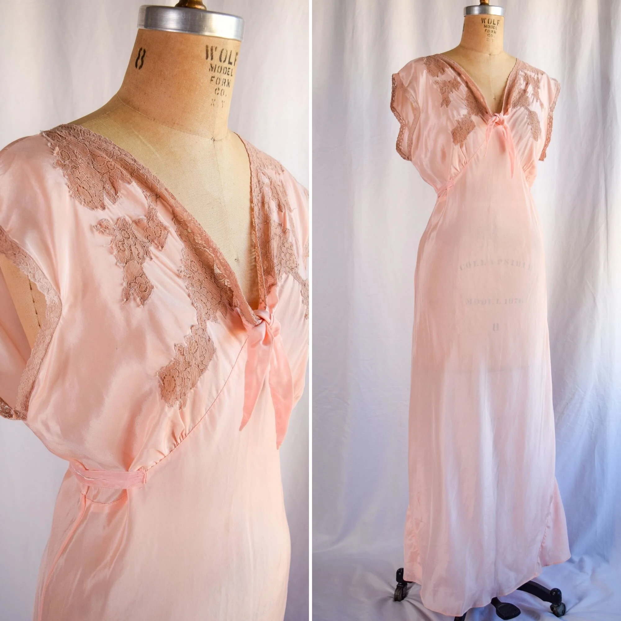 Pink Tan Lace Gown 2000.jpg