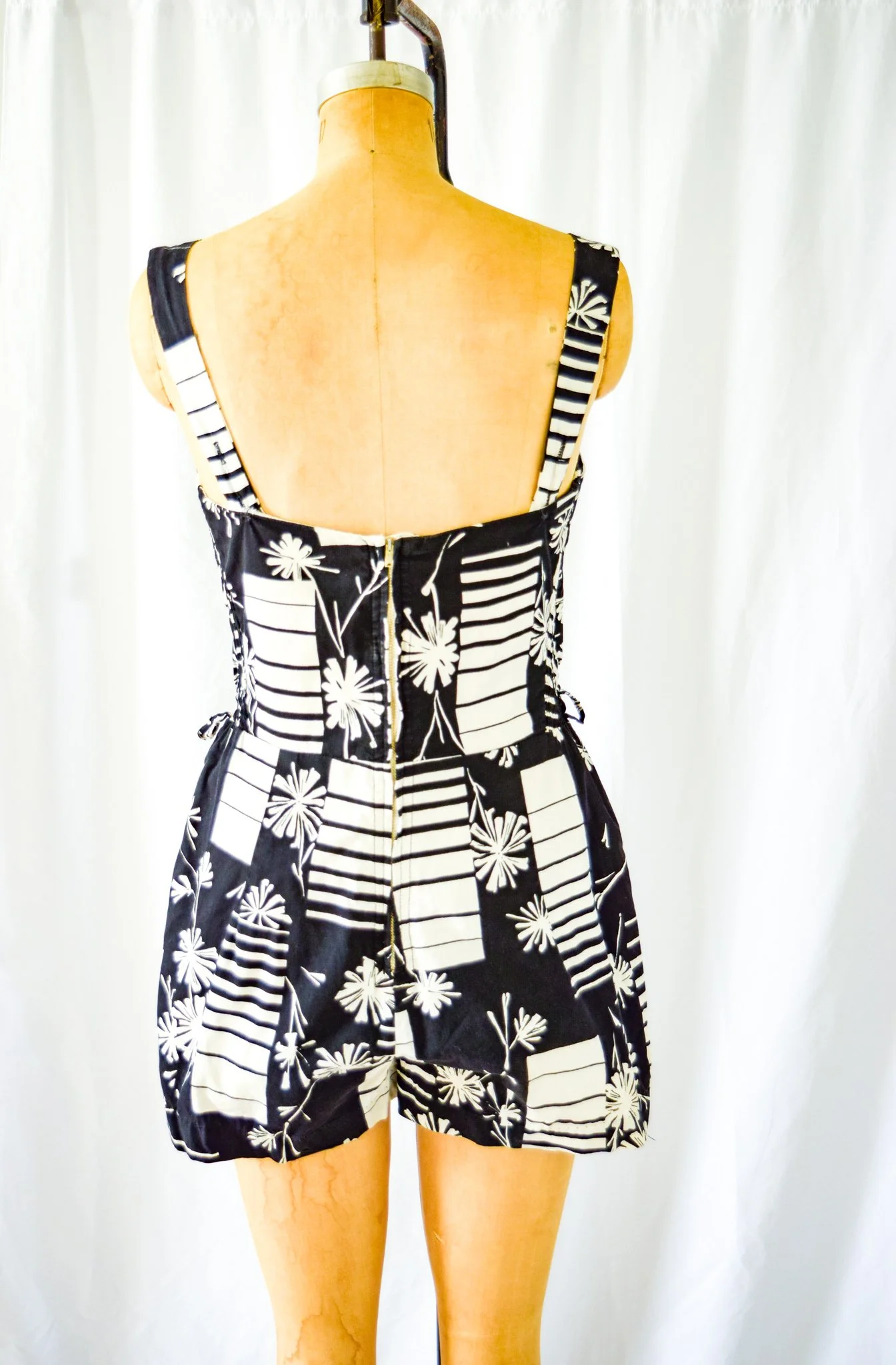 Ceeb of Miami Vintage Romper Swimsuit — Bobbins & Bombshells