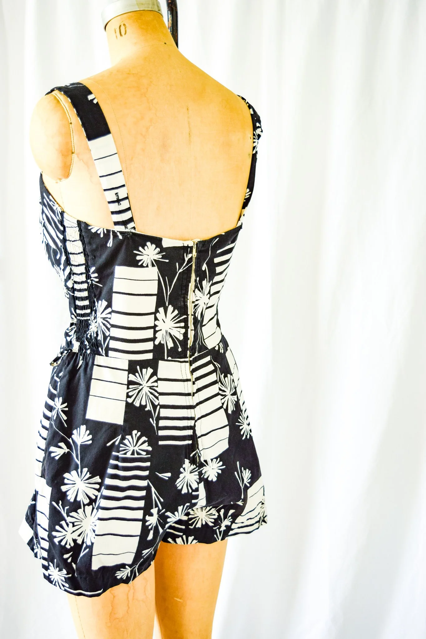 Ceeb of Miami Vintage Romper Swimsuit — Bobbins & Bombshells