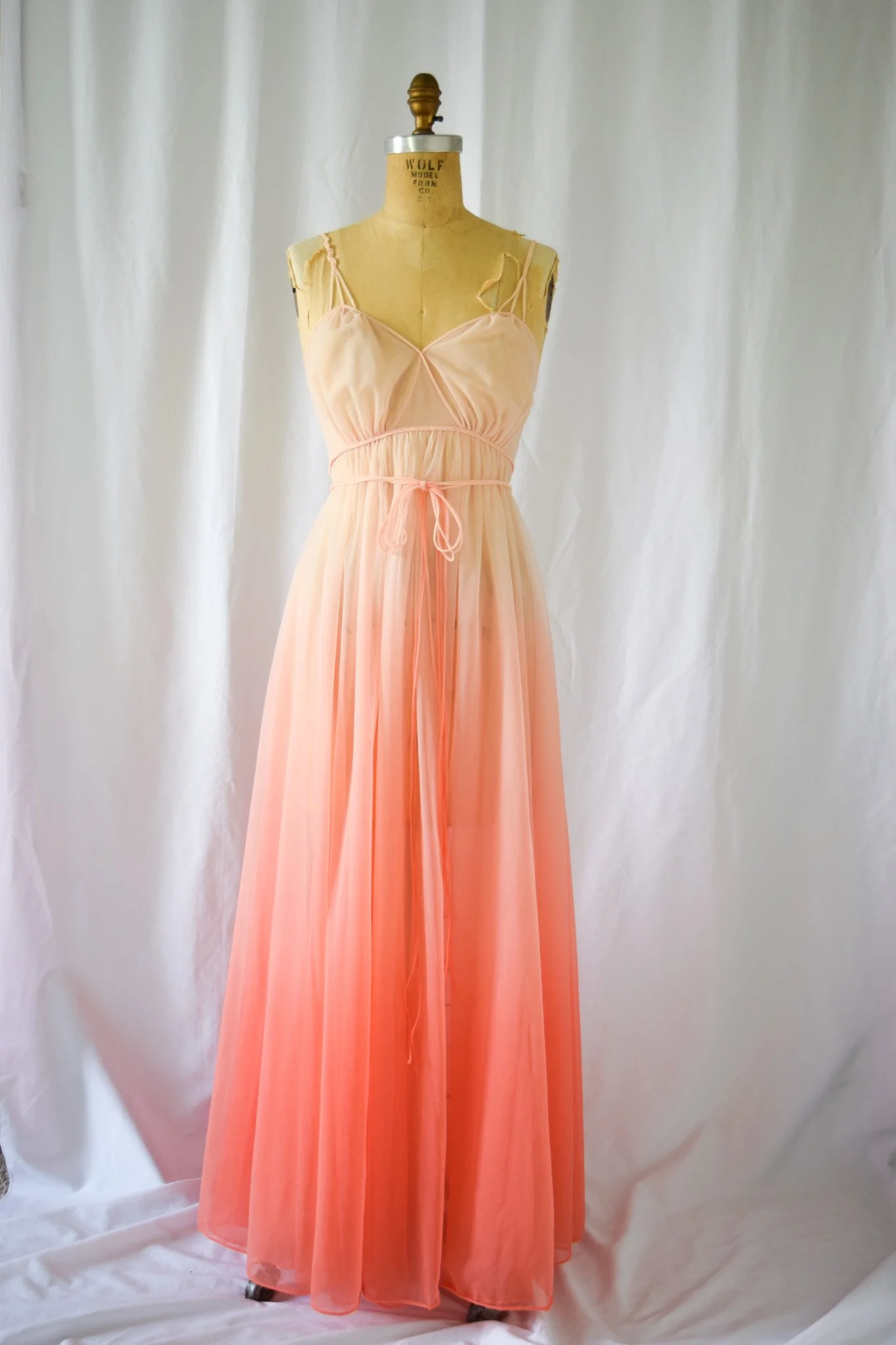 white christmas dresses Vintage 1950s Fuchsia Pink Chiffon Party Dress main image 0