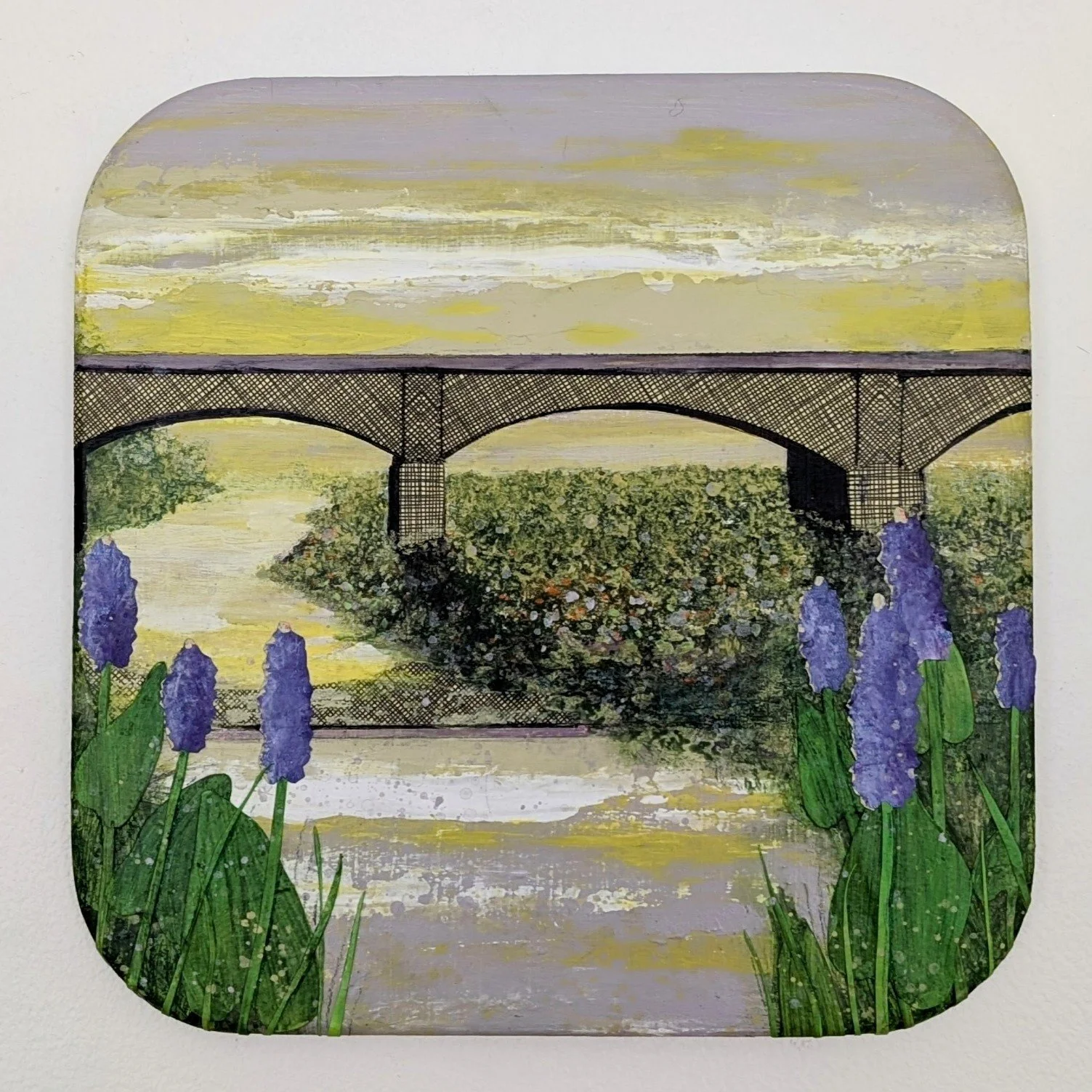 Viaduct and Pickerelweed