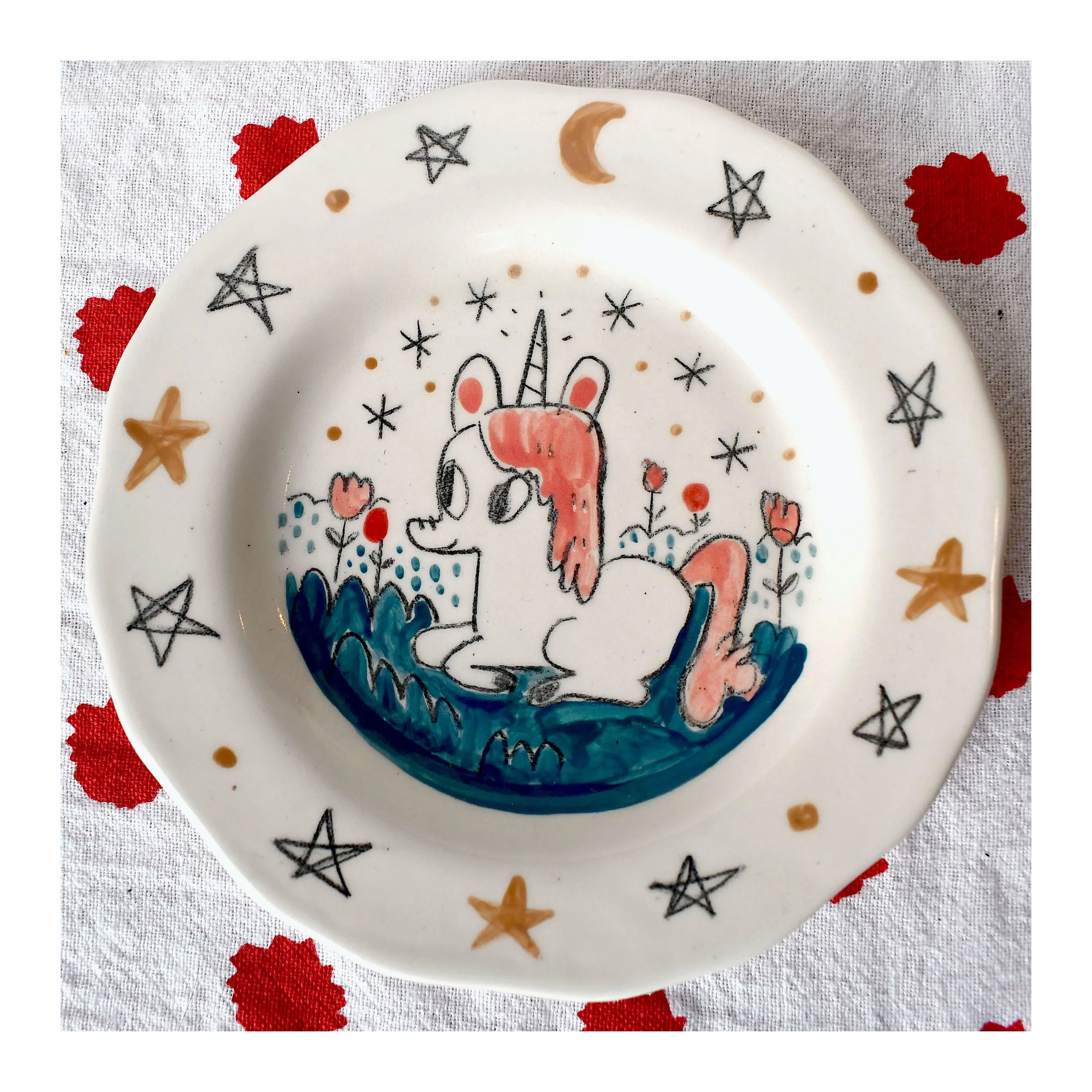 Ceramic.Plate.6in.MoonUnicorn.005.JPG