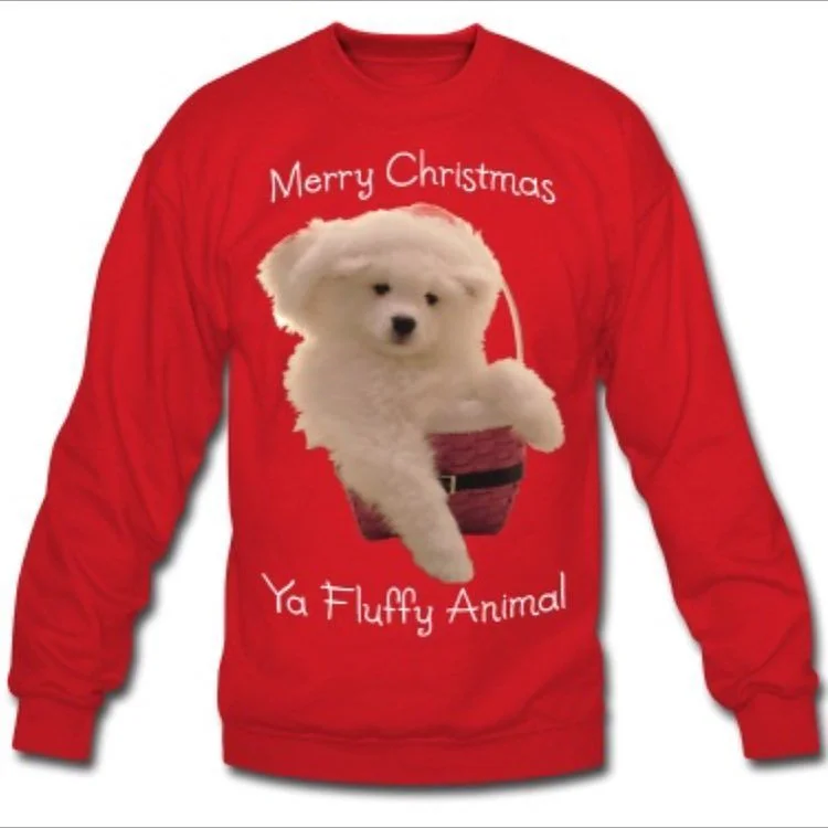 Merry Christmas, ya fluffy animal! 