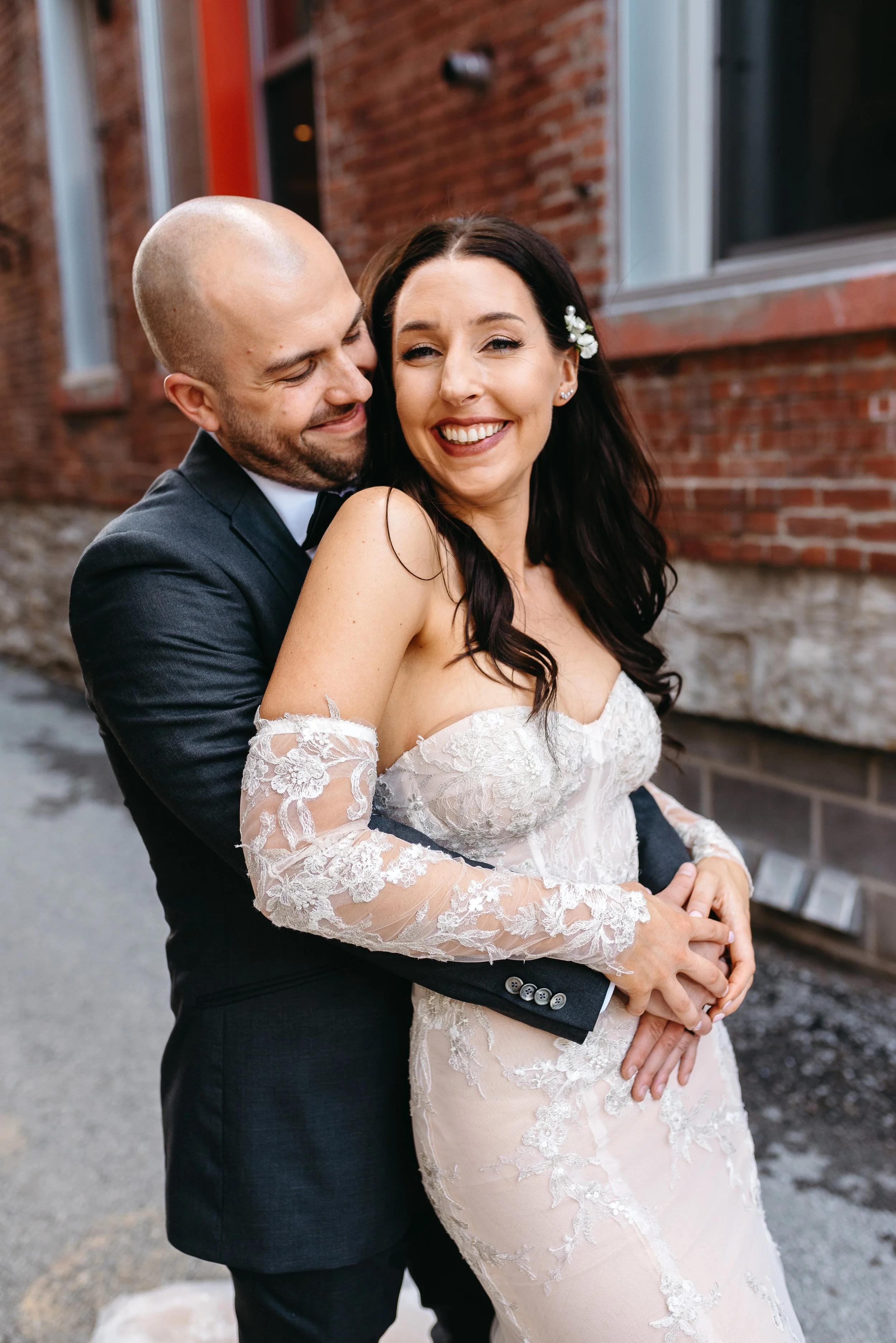 Elena and Collin at The Bride and the Bauer