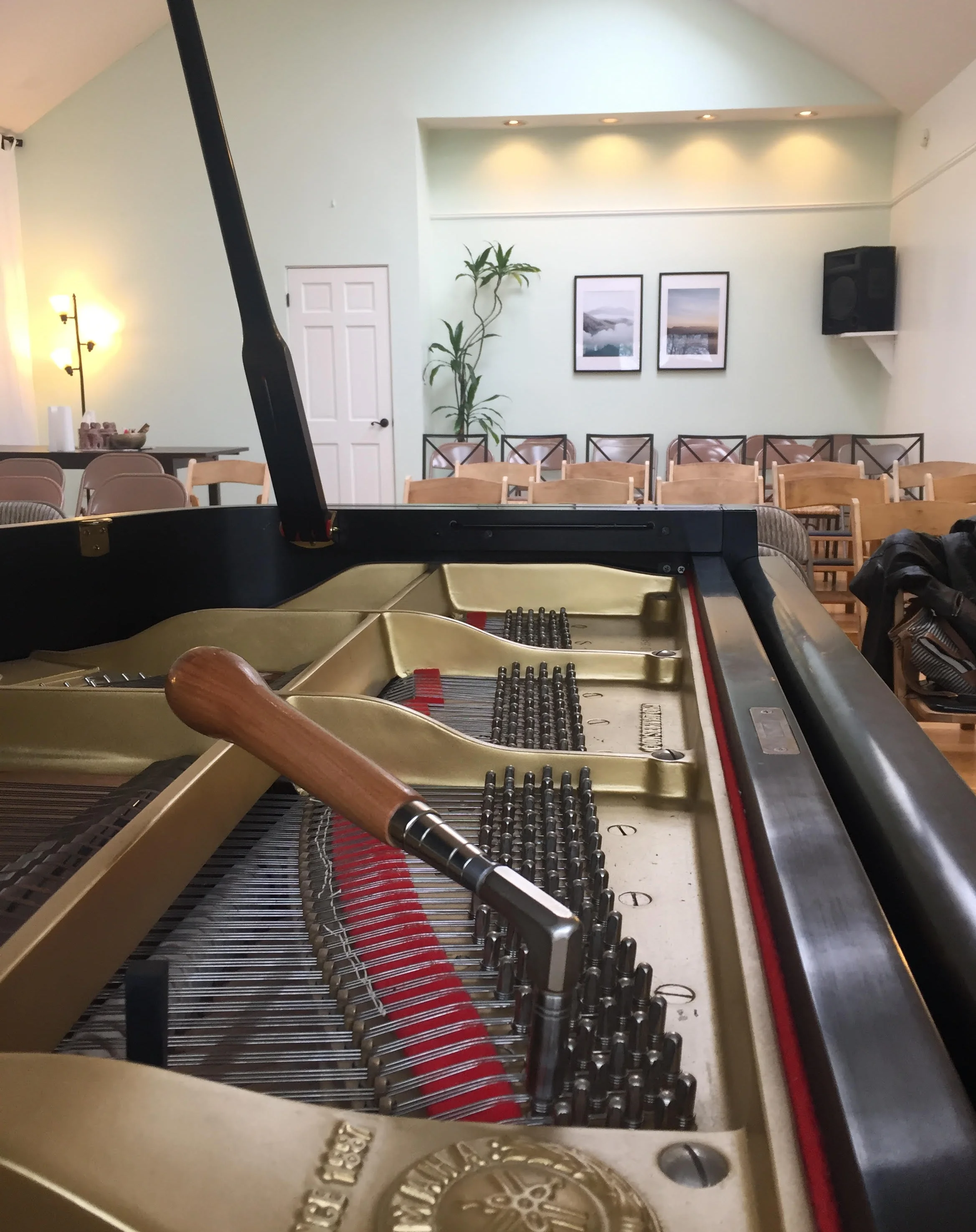Tuning for music studio, Resound NW Portland, OR 2018