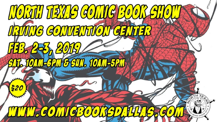 February 2019 Comic Guests North Texas Comic Book Show — North Texas