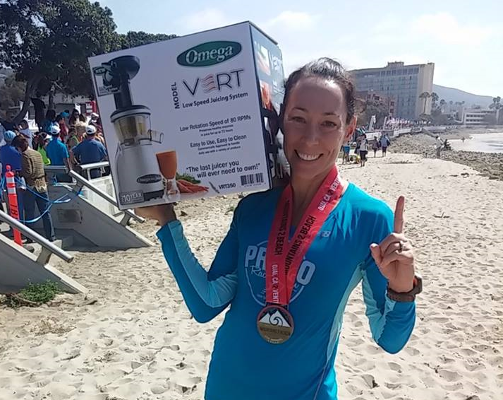 Darcy Davidson won her debut Marathon this past May