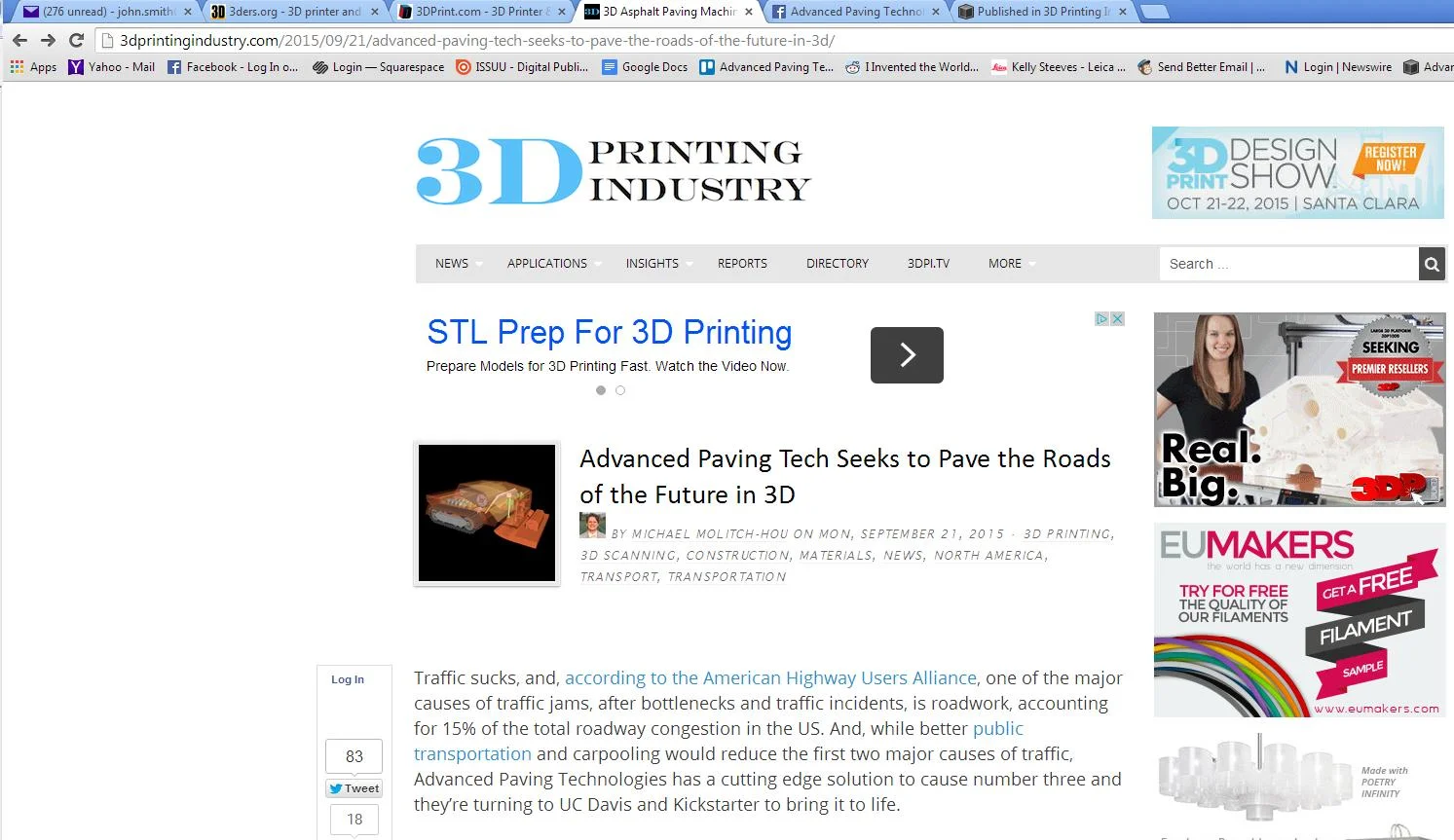 Published in 3D Printing Industry