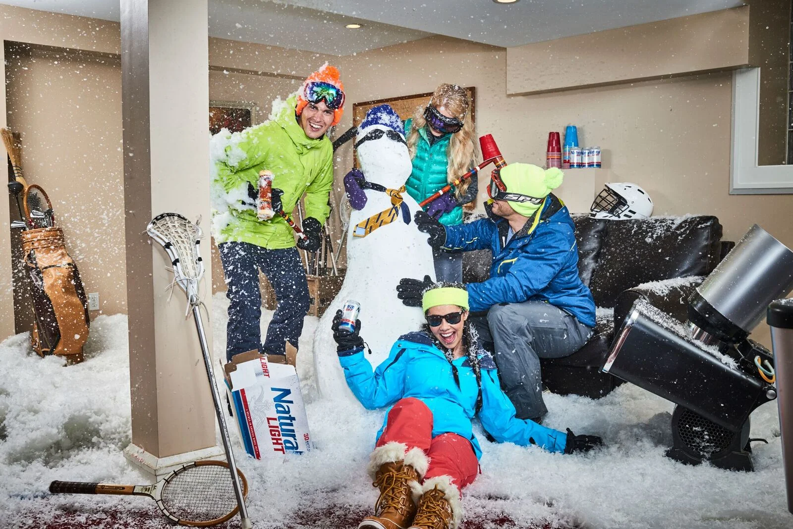 Natural Light - Snowman