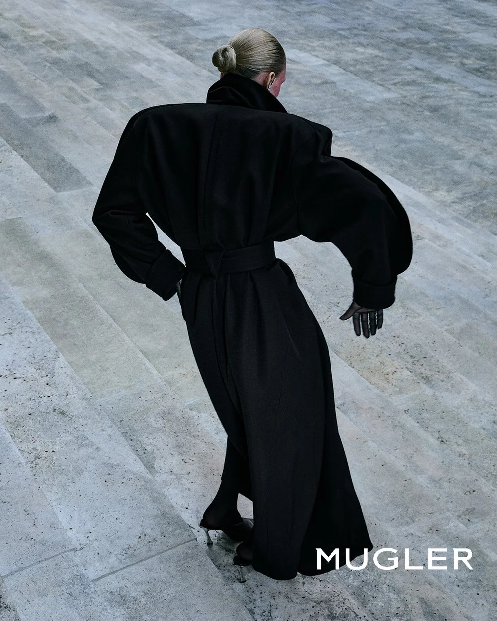 Maggie Maurer, MUGLER, FW25, Paris.