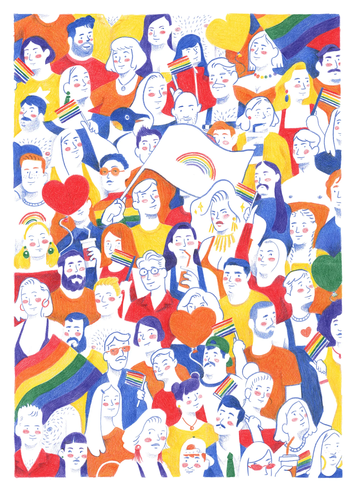 Original Penguin Pride T-Shirt design, 2018