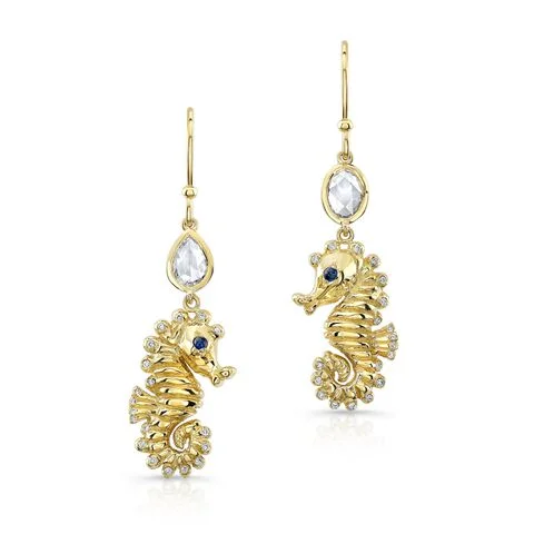 Seahorses Earring