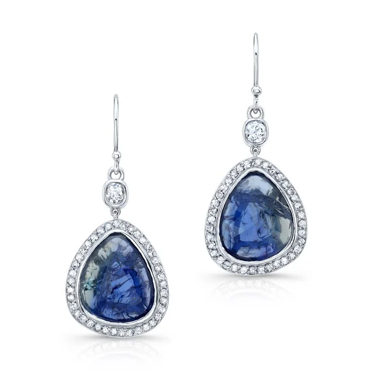 Tanzanite & Diamond Earring