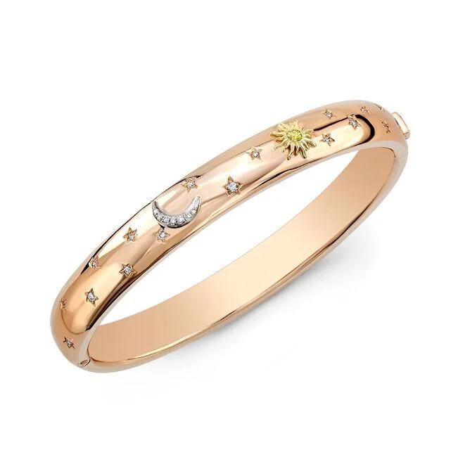 Moon & Stars  Bangle