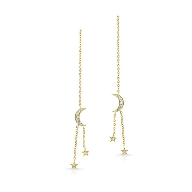 Moon & Stars  Earring