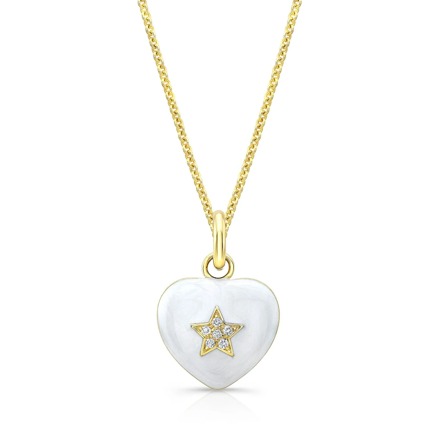Pearl Heart Pendant/Charm