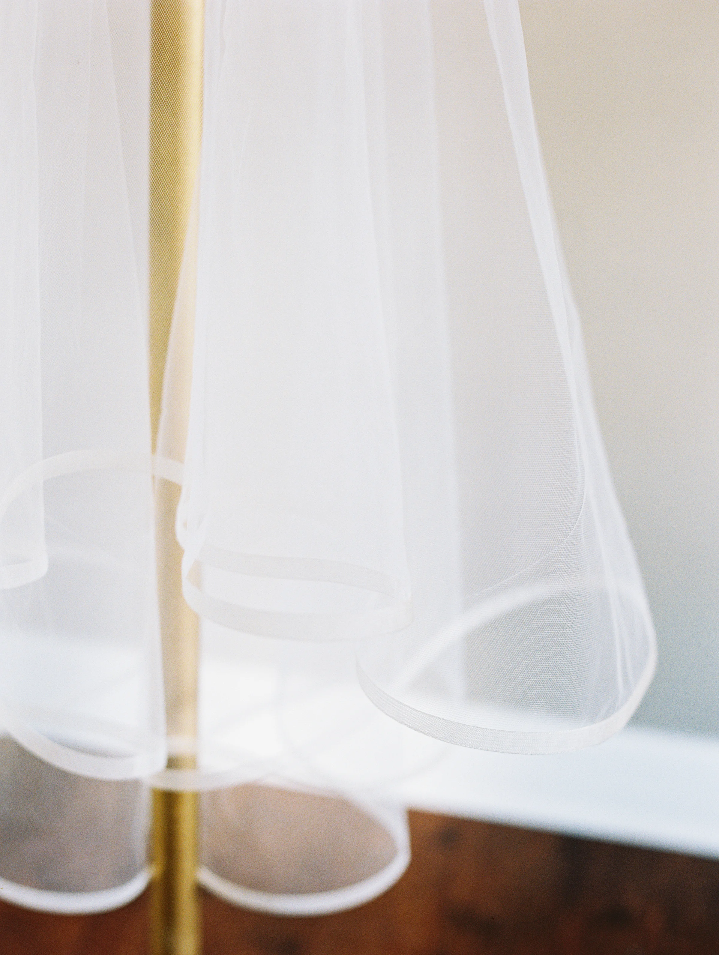 Cathedral Horsehair Drop Wedding Veil #1628