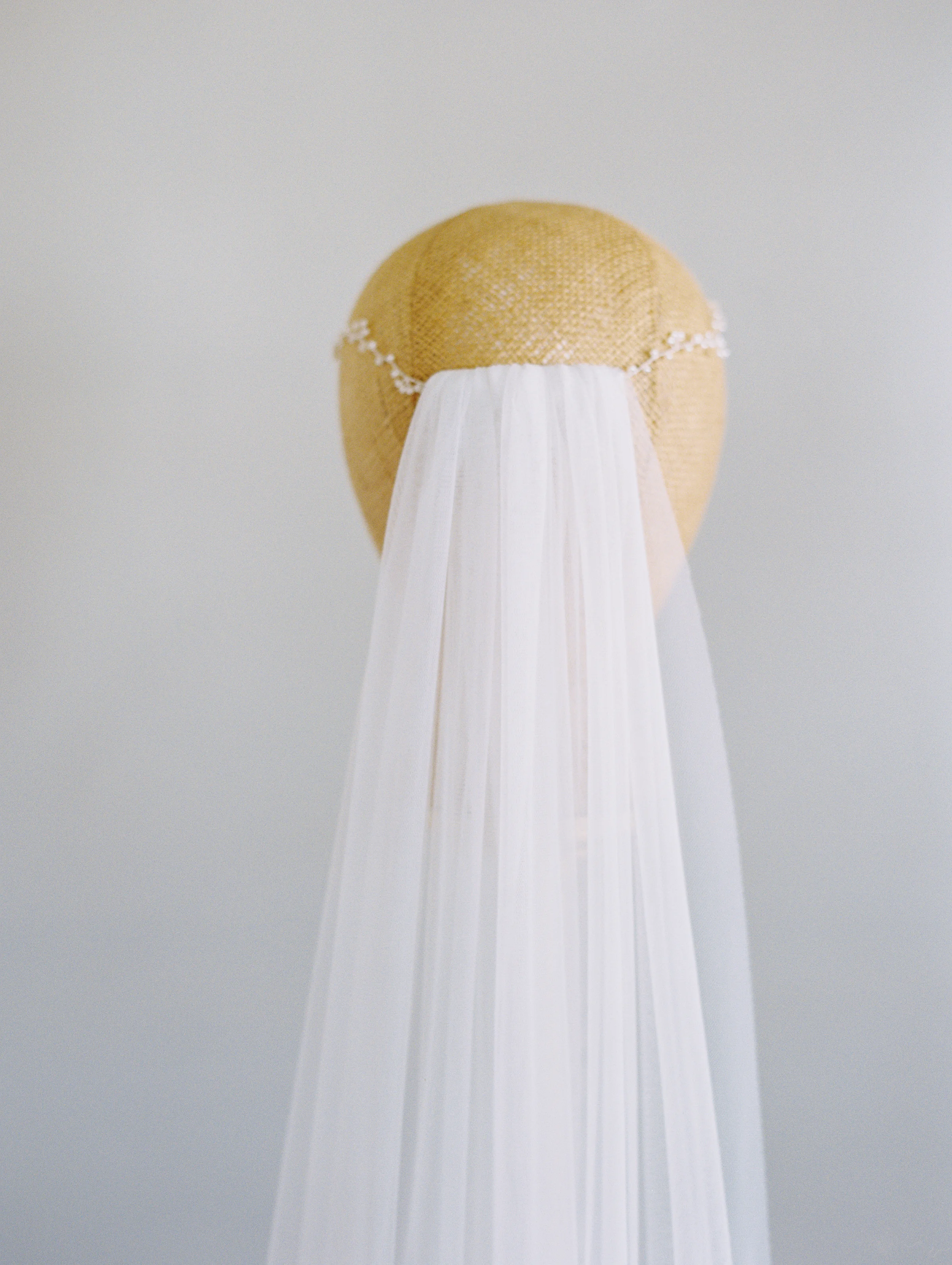 Black English Net Little Something Wedding Veil #0801