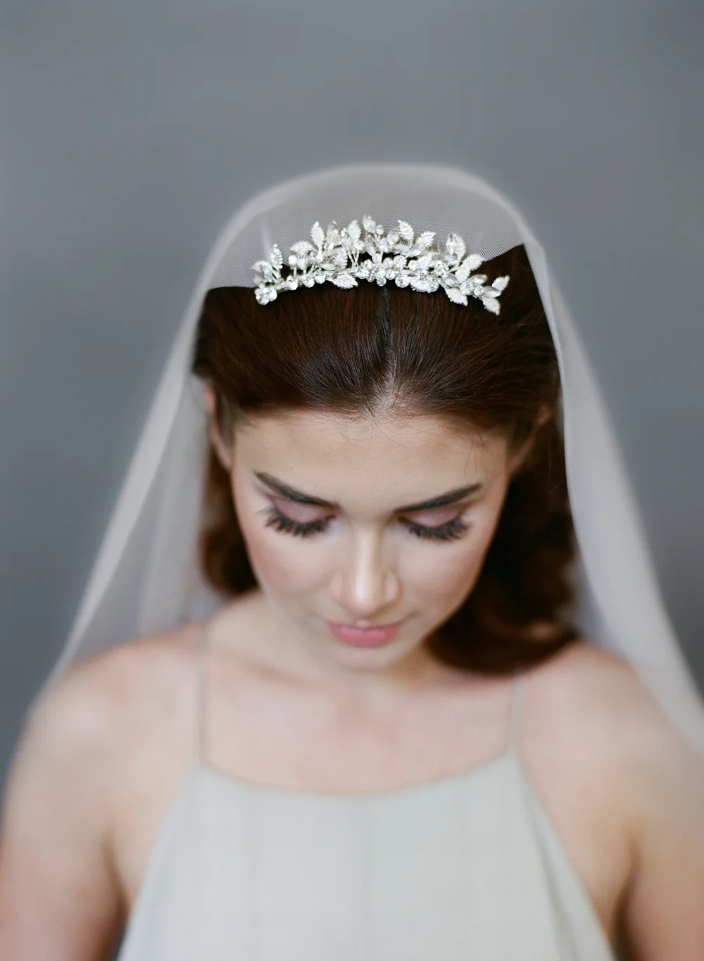 Dainty Crystal Tiara #1703
