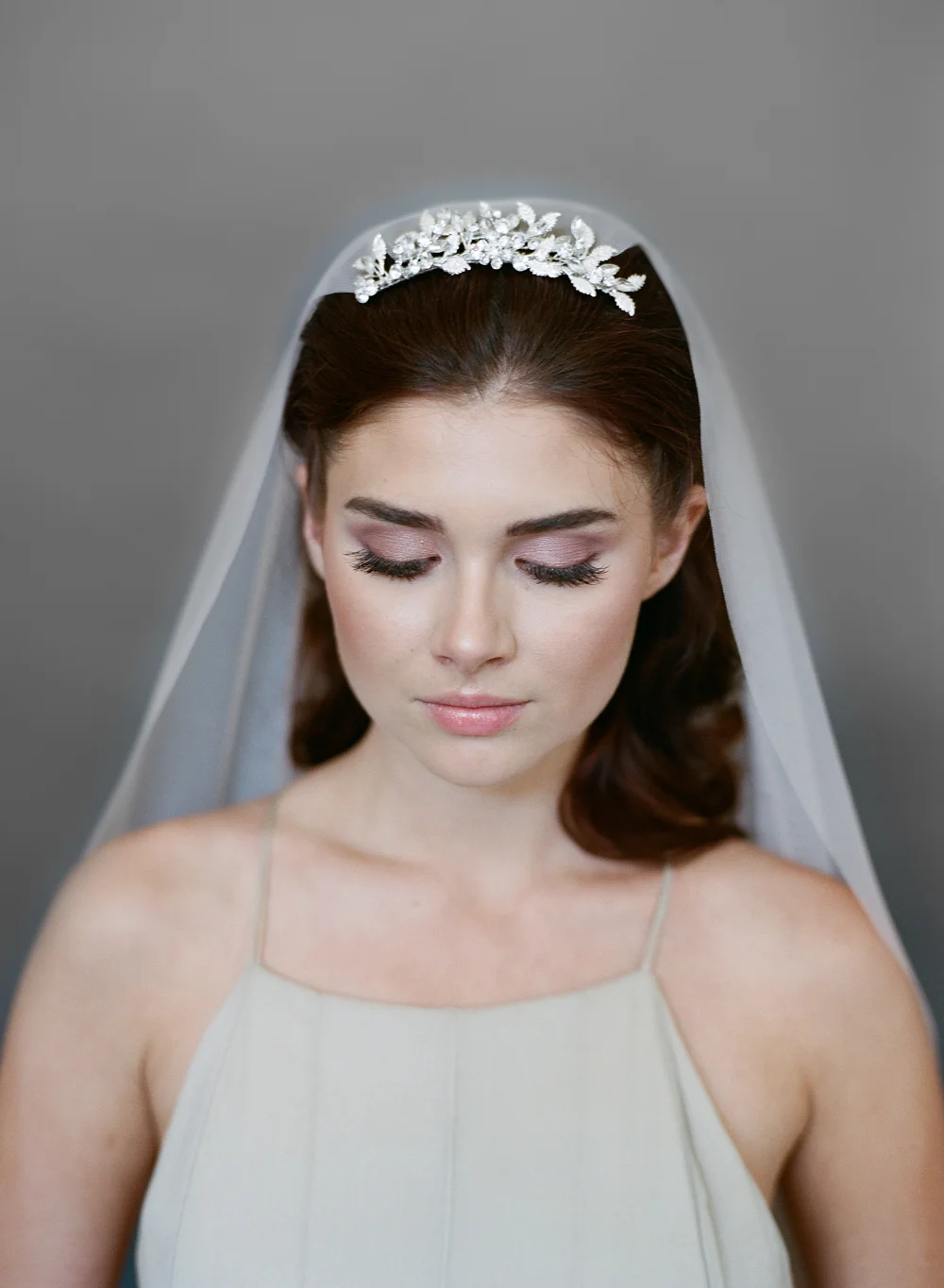 Dainty Crystal Tiara #1703