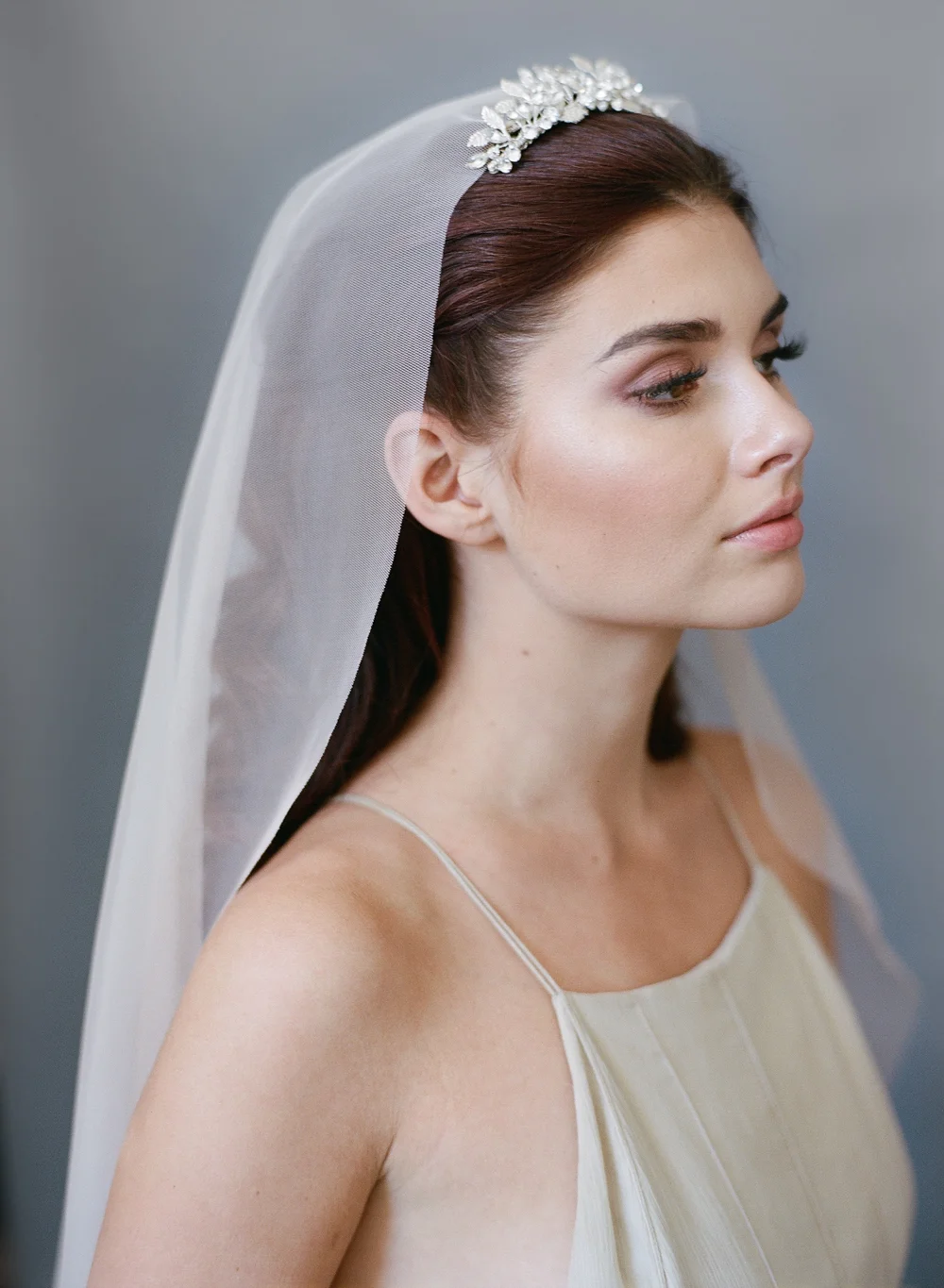 Dainty Crystal Tiara #1703