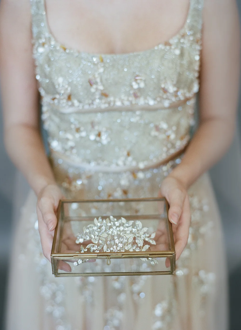 Dainty Crystal Tiara #1703