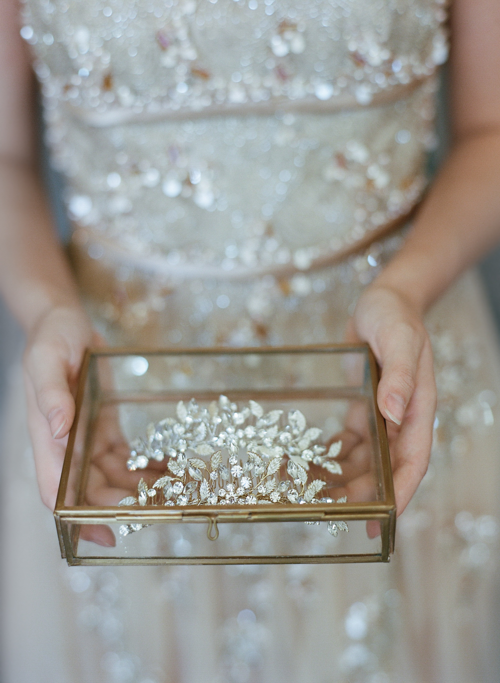 Dainty Crystal Tiara #1703
