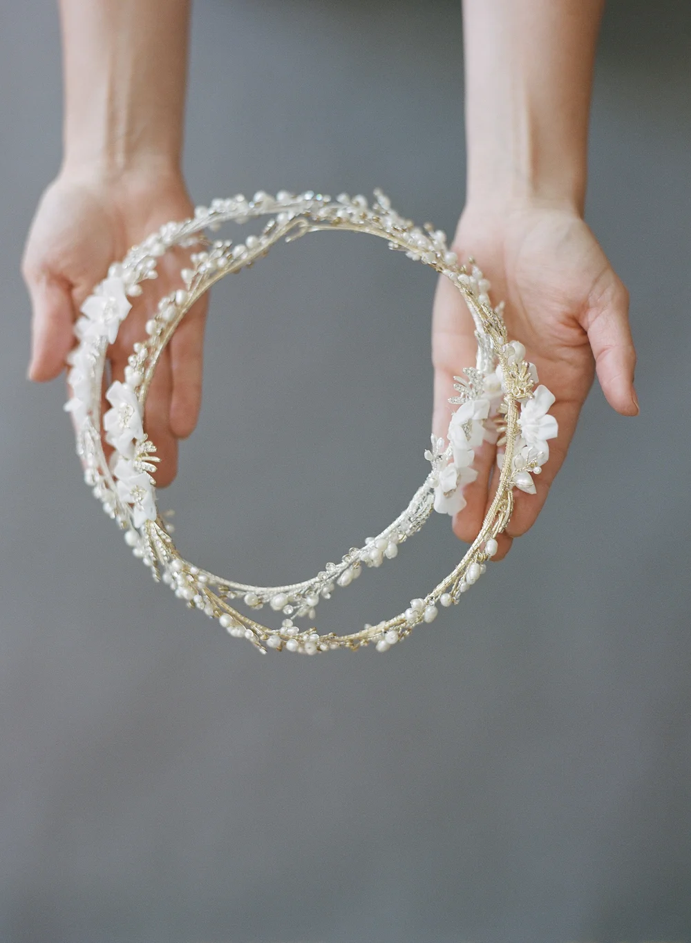 Freshwater Pearl Bridal Wreath #1705