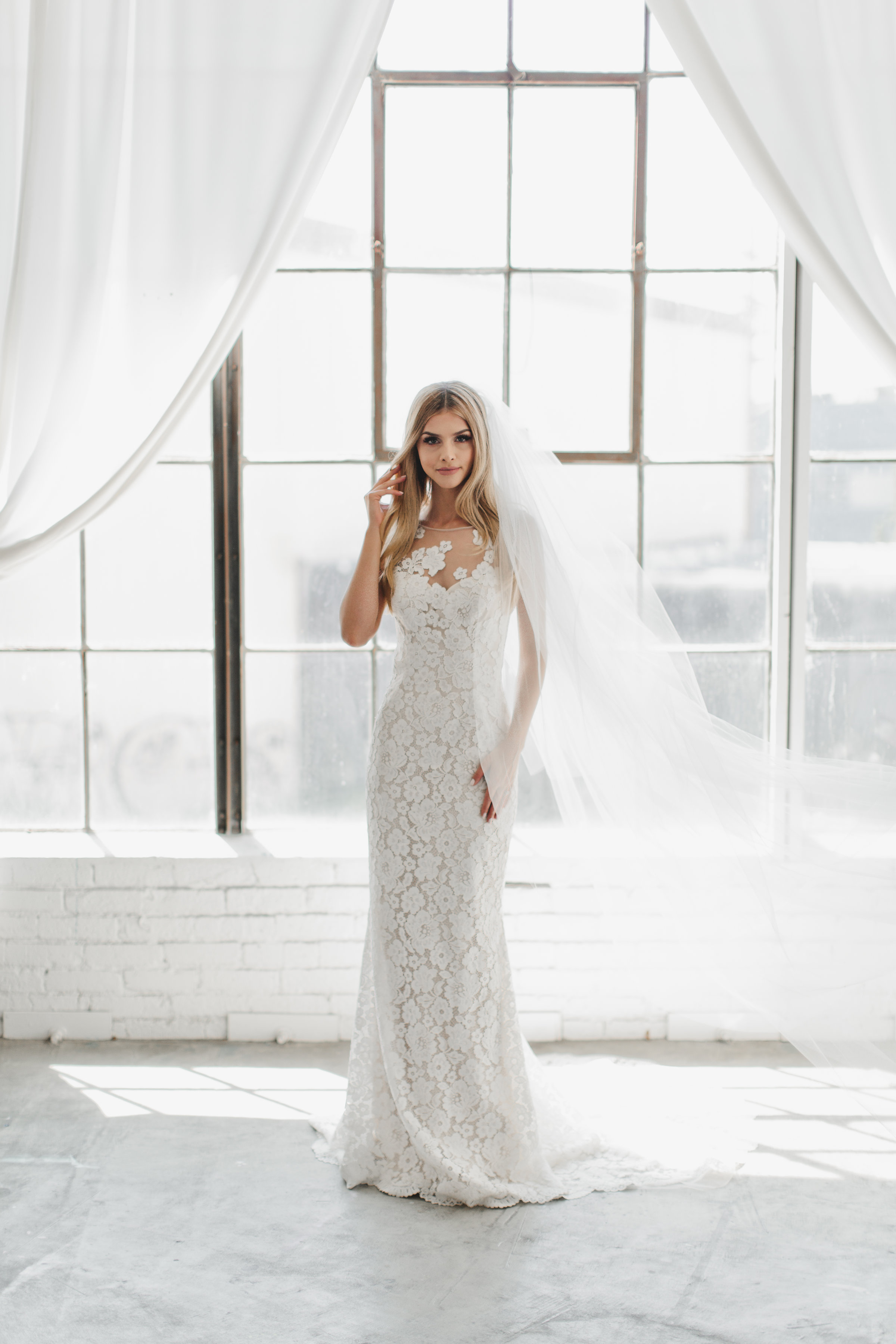 Copy of Little Something Wedding Veil #0802