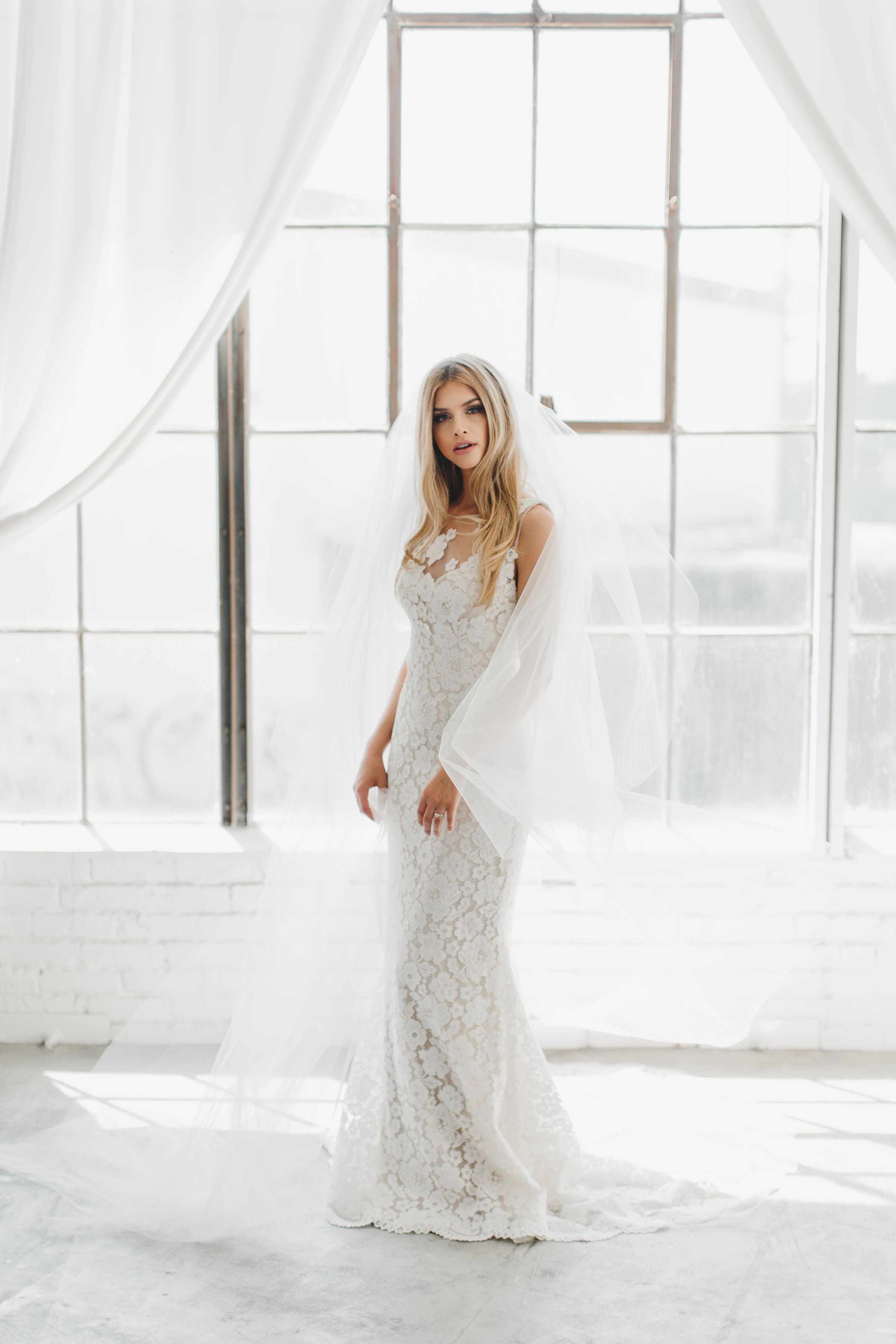 Copy of Little Something Wedding Veil #0802