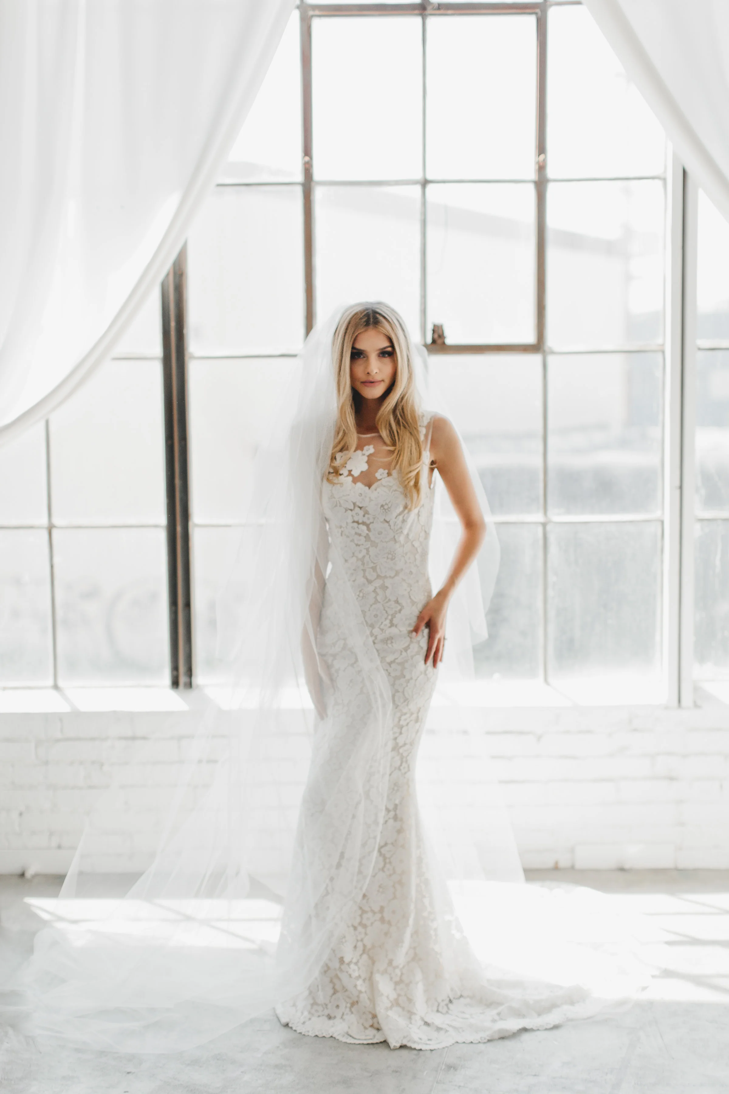 Copy of Little Something Wedding Veil #0802