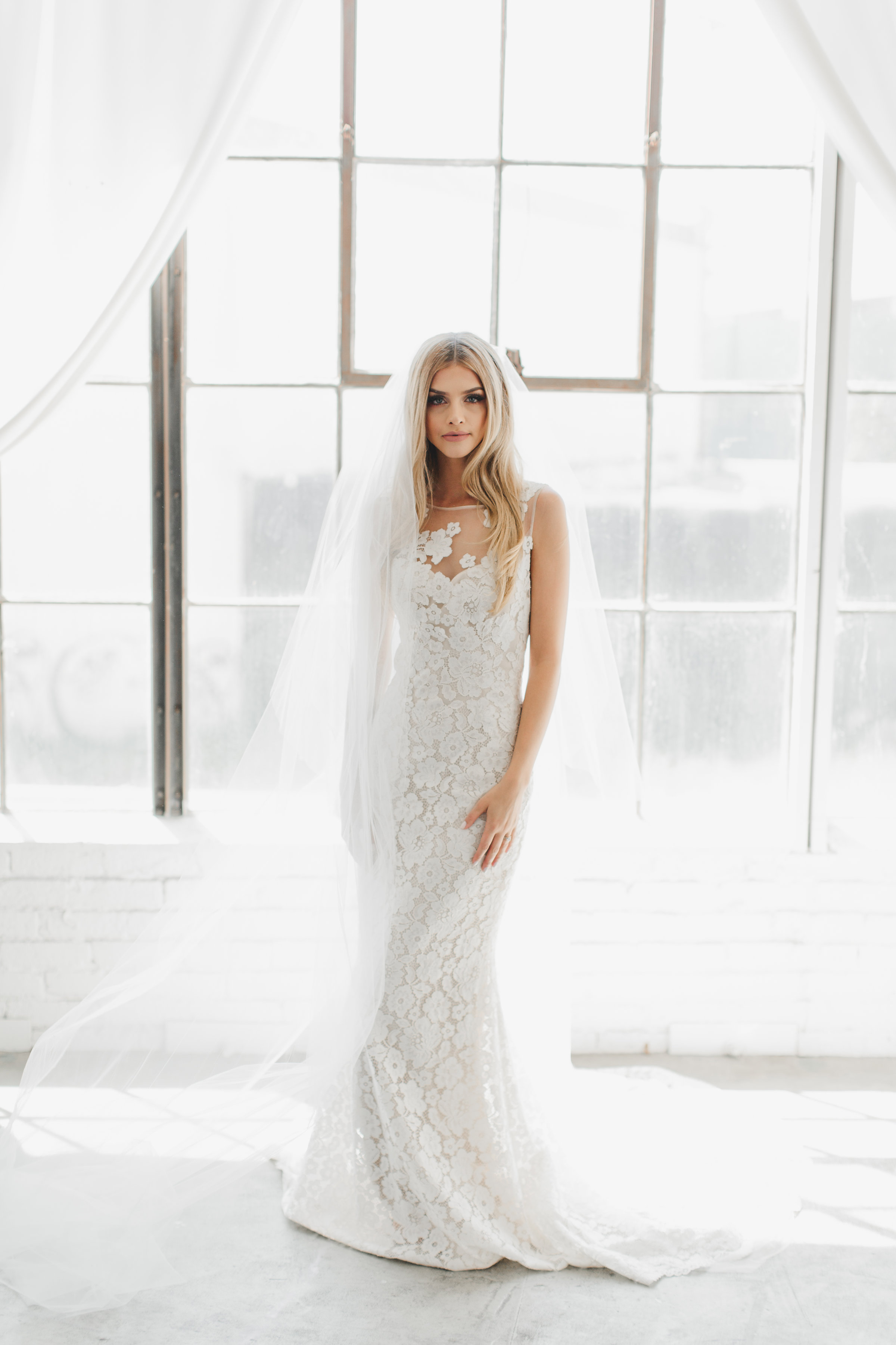 Copy of Little Something Wedding Veil #0802