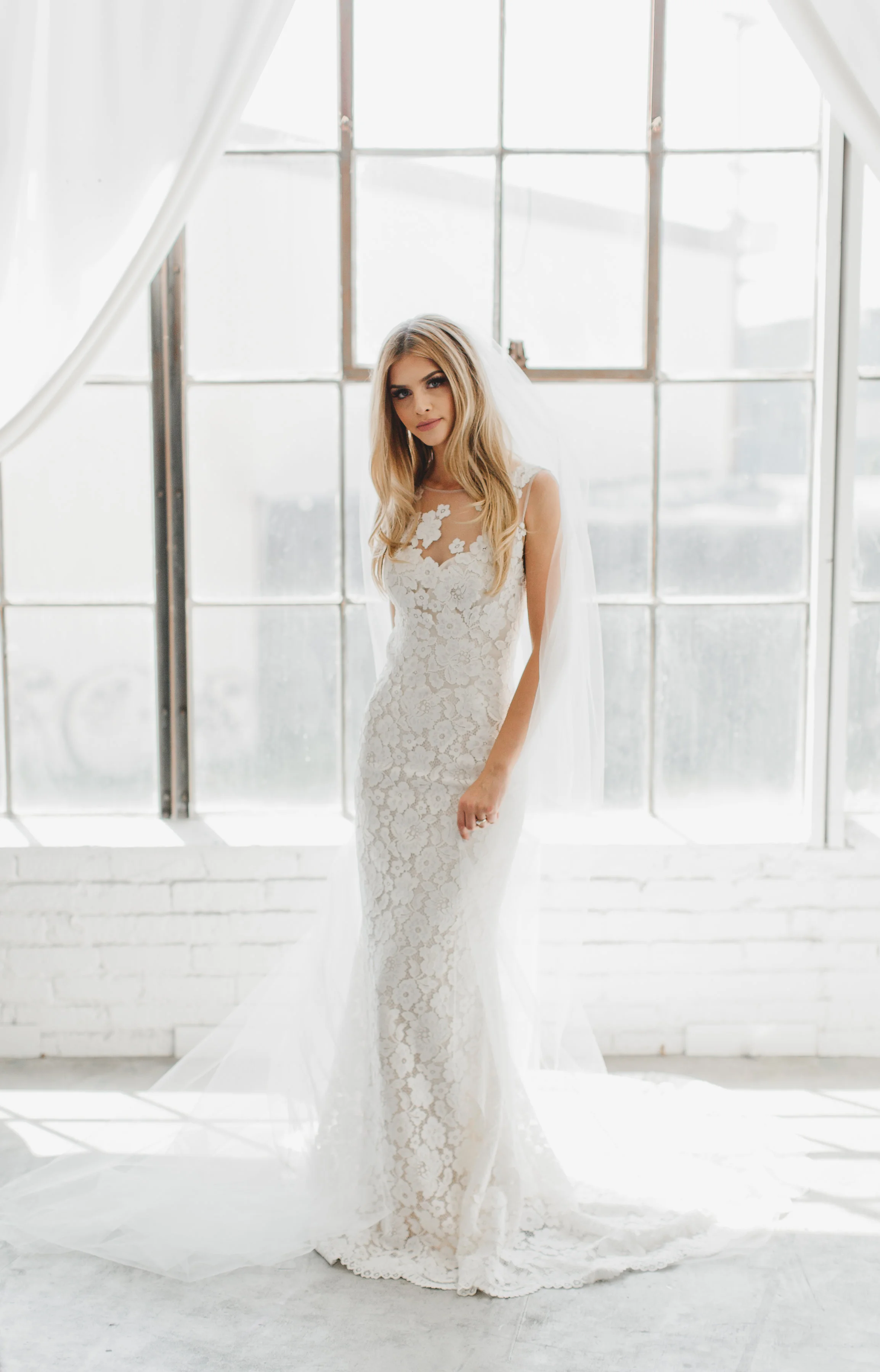 Copy of Little Something Wedding Veil #0802