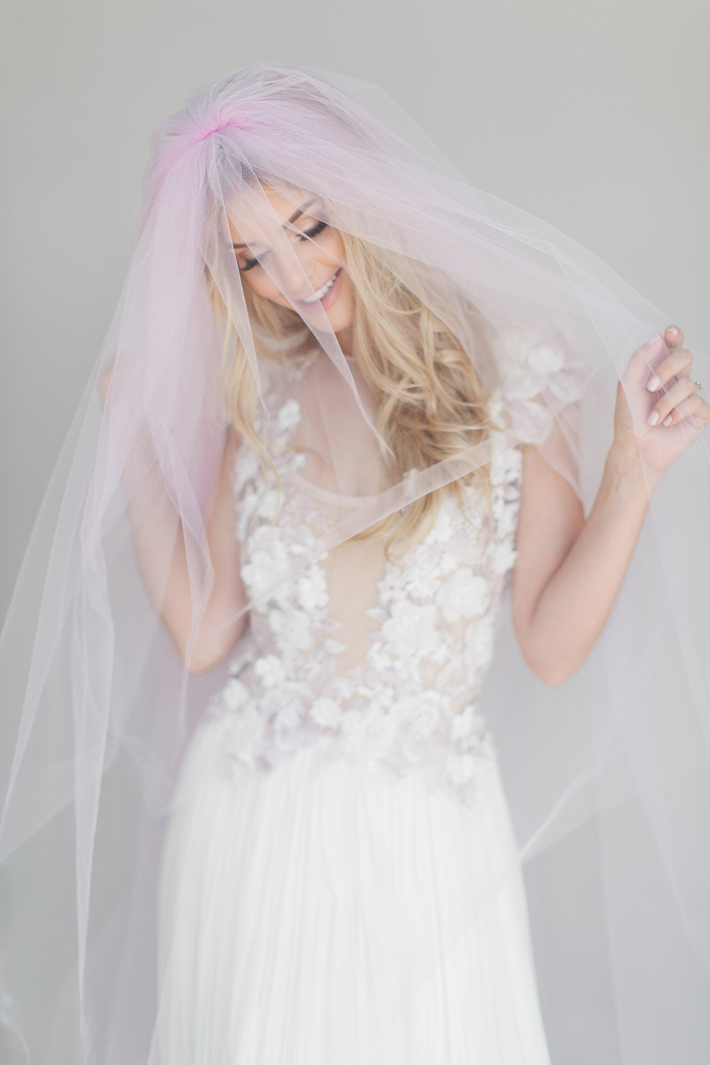 Triple Layer Little Something Wedding Veil #0802