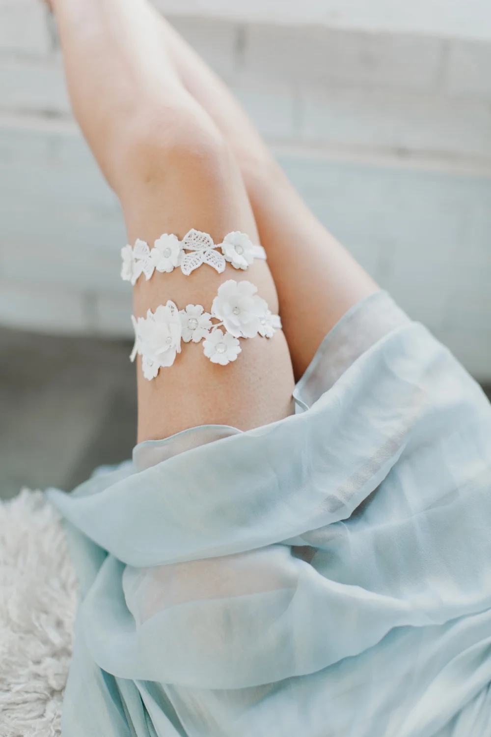 Ivory Lace Garter #1733
