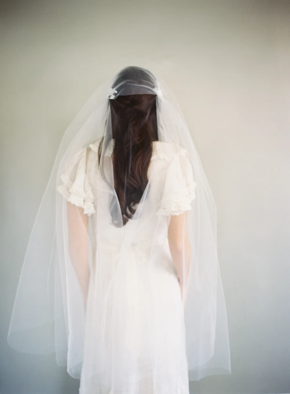Lace Juliet Cap Veil #1624