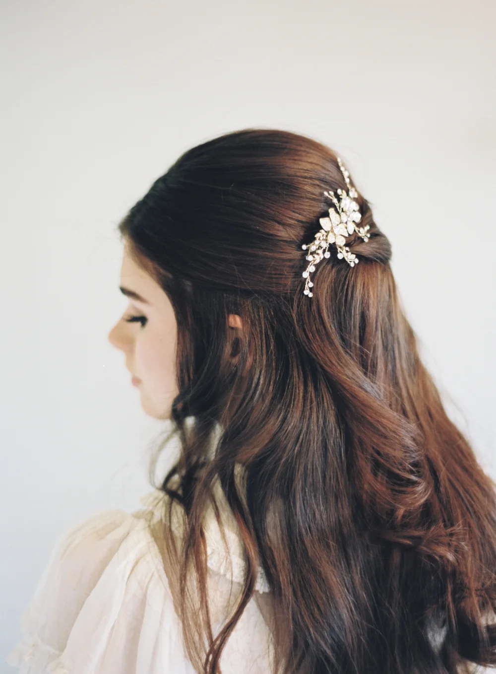 Dainty Crystal Hair Comb #1602