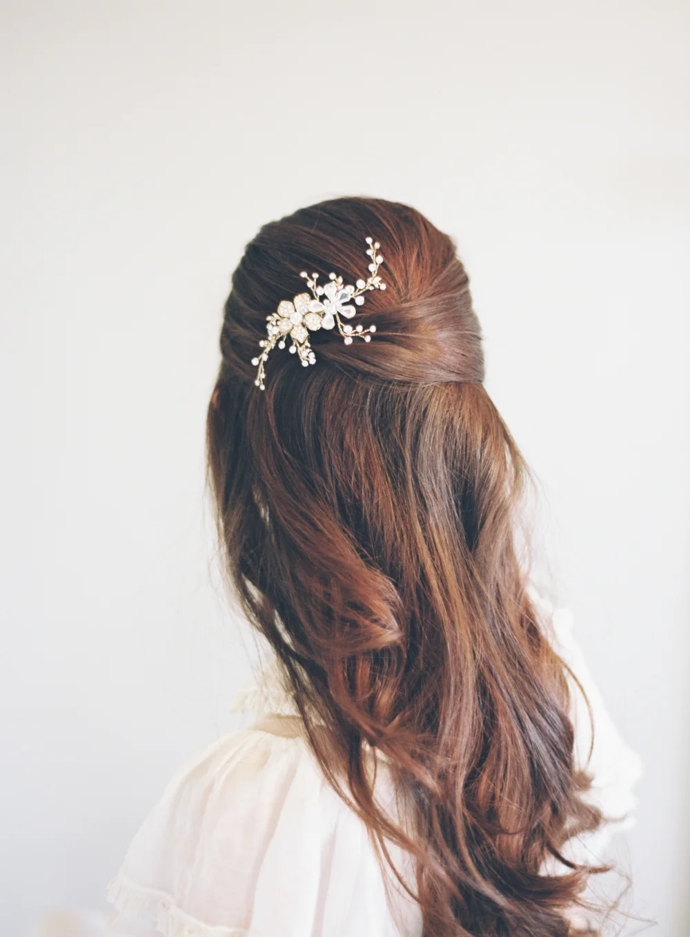 Dainty Crystal Hair Comb #1602