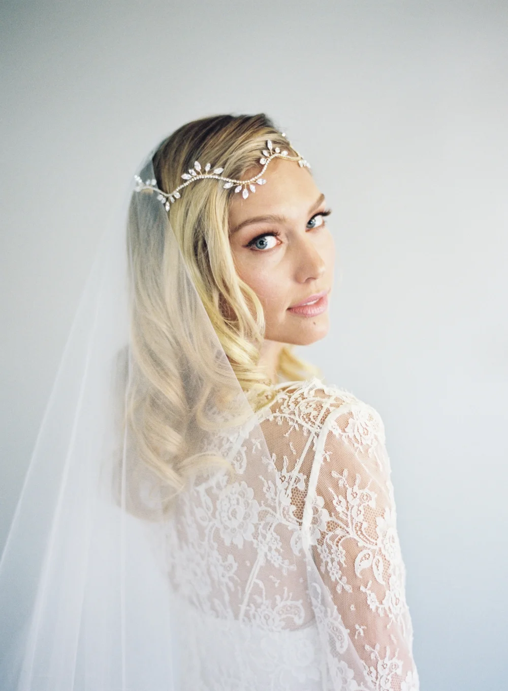 Cathedral Drop Wedding Veil #1106