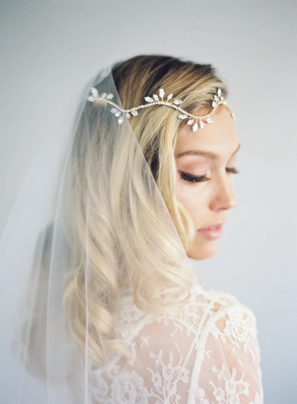 Cathedral Drop Wedding Veil #1106